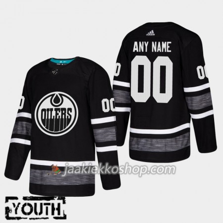 Lapsille NHL Edmonton Oilers Pelipaita Custom Musta 2019 All-Star Adidas Authentic